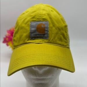Carhartt Yellow Trucker Hat Classic Style Adjustable HT7720F